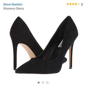 Steve Madden Black Stilettos size 7.5